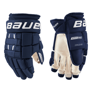 Bauer Rukavice Bauer Pro Series S21 INT, Intermediate, 13", tmavo modrá