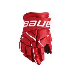 Bauer Rukavice Bauer Supreme M5Pro S23 INT, Intermediate, červená, 12"