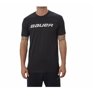 Bauer Tričko Bauer Graphic SS Crew YTH, červená, Detská, M