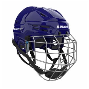 Bauer Helma Bauer Re-Akt 55 Combo SR, Senior, M, tmavo modrá, 56-60cm