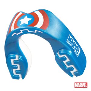 Safe Jawz Chránič zubov Safe Jawz Marvel Captain America, Senior, Bez príchuti