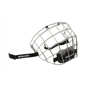 Bauer Kôš Bauer Profile I Facemask, Senior, strieborná, L