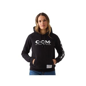 CCM Dámska mikina CCM 125 Years Pullover Hoodie SR, Senior, M, čierna