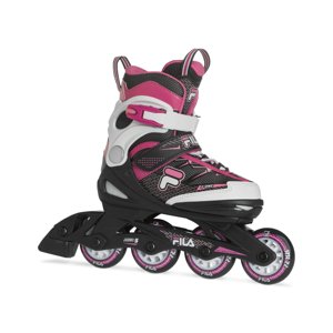 Fila Detské kolieskové korčule Fila J-One Girl Combo 3-Set Pink/Magenta, L, 36-40, 4x, 72