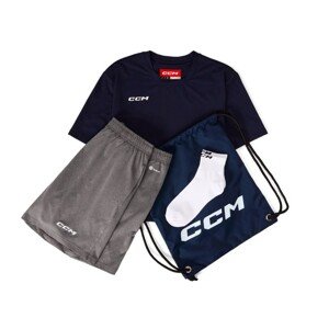 CCM Tréningový textil CCM Dryland Kit YTH, tmavo modrá,  Detská, XL