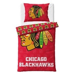 TipTrade Obliečky NHL 140x200/70x90cm, Chicago Blackhawks