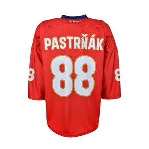CCM Reprezentačný dres CCM bez reklám červený Pastrňák, Senior, červená, XS