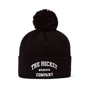 CCM Čiapka CCM Athleisure Pom Knit, čierna