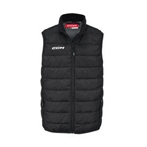 CCM Vesta CCM Team Quilted Vest SR, čierna, Senior, L
