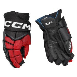 CCM Rukavice CCM Jetspeed FT8 Pro JR, čierna-červená-biela, Junior, 11"