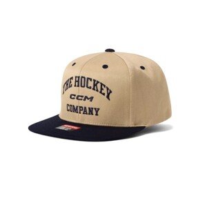 CCM Šiltovka CCM Athleisure Flatbrim Cap, béžová