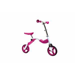 Scoobik Kolobežka a odrážadlo Scoobik 2v1 ružový
