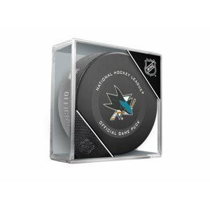 InGlasCo Fanúšikovský puk NHL Official Game Puck (1ks), San Jose Sharks