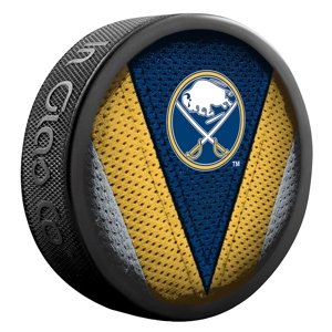 InGlasCo Fanúšikovský puk NHL Stitch Blister (1ks), Buffalo Sabres