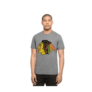 47' Brand Tričko 47 Brand Club Tee NHL SR, čierna, Senior, Chicago Blackhawks, M