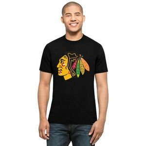 47' Brand Tričko 47 Brand Splitter Tee NHL SR, červená, Senior, Chicago Blackhawks, S