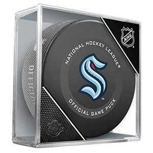 InGlasCo Fanúšikovský puk NHL Official Game Puck (1ks), Seattle Kraken