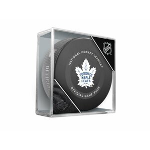 InGlasCo Fanúšikovský puk NHL Official Game Puck (1ks), Toronto Maple Leafs