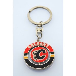 JFSC Prívesok na kľúče JFSC NHL Spinner, Calgary Flames