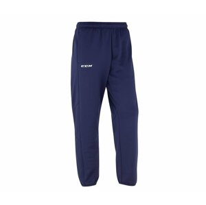 CCM Nohavice CCM Locker Room Pant JR, Junior, 130, tmavo modrá