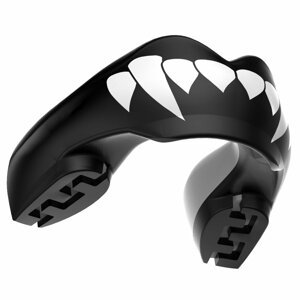 Safe Jawz Chránič  zubov Safe Jawz Ortho Series Black Fangz, Senior, Bez príchuti