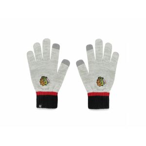 47' Brand Rukavice NHL 47 Brand Deep Zone, šedá, Chicago Blackhawks