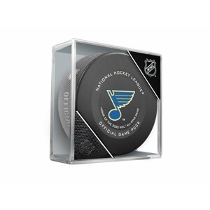 InGlasCo Fanúšikovský puk NHL Official Game Puck (1ks), St. Louis Blues