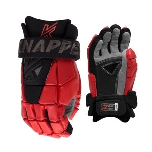 Knapper Hokejbalové rukavice Knapper AK5 JR, Junior, červená, 12"
