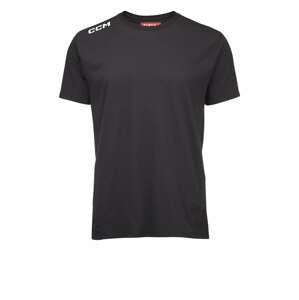 CCM Tričko CCM Team Premium Essential Tee JR, Detská, XL, tmavo modrá