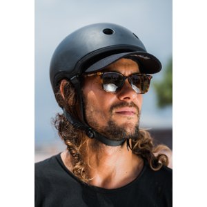 Powerslide Prilba Ennui Elite Black With Peak, čierna, 55-59cm