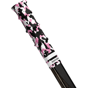 RocketGrip Koncovka RocketGrip Hole Camo Grip, ružová-čierna