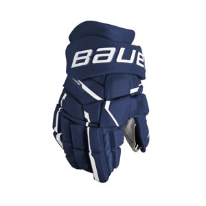 Bauer Rukavice Bauer Supreme Mach S23 INT, Intermediate, tmavo modrá, 13"