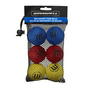 Winnwell Loptička Winnwell Penové farebné (6pack), mix