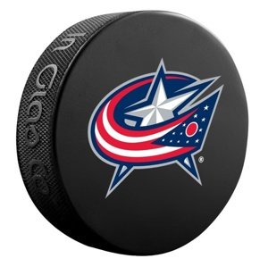 InGlasCo Fanúšikovský puk NHL Logo Blister (1ks), Columbus Blue Jackets