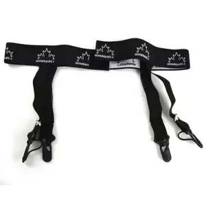 Winnwell Hokejové podväzky Winnwell Black JR, Junior, 70, XL